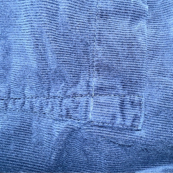 NEW We The Free Fine Corduroy Blue Pants XS - Picture 9 of 11